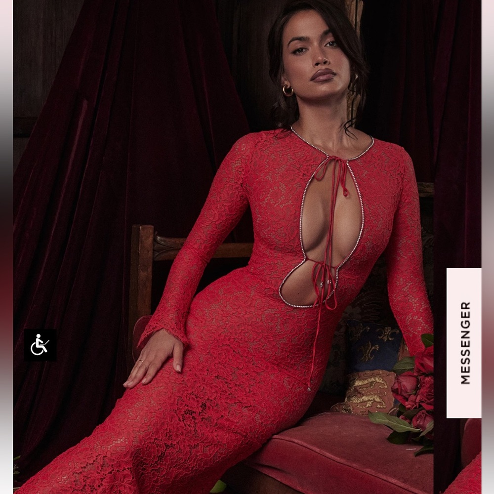House of cb lace dress, worn just once